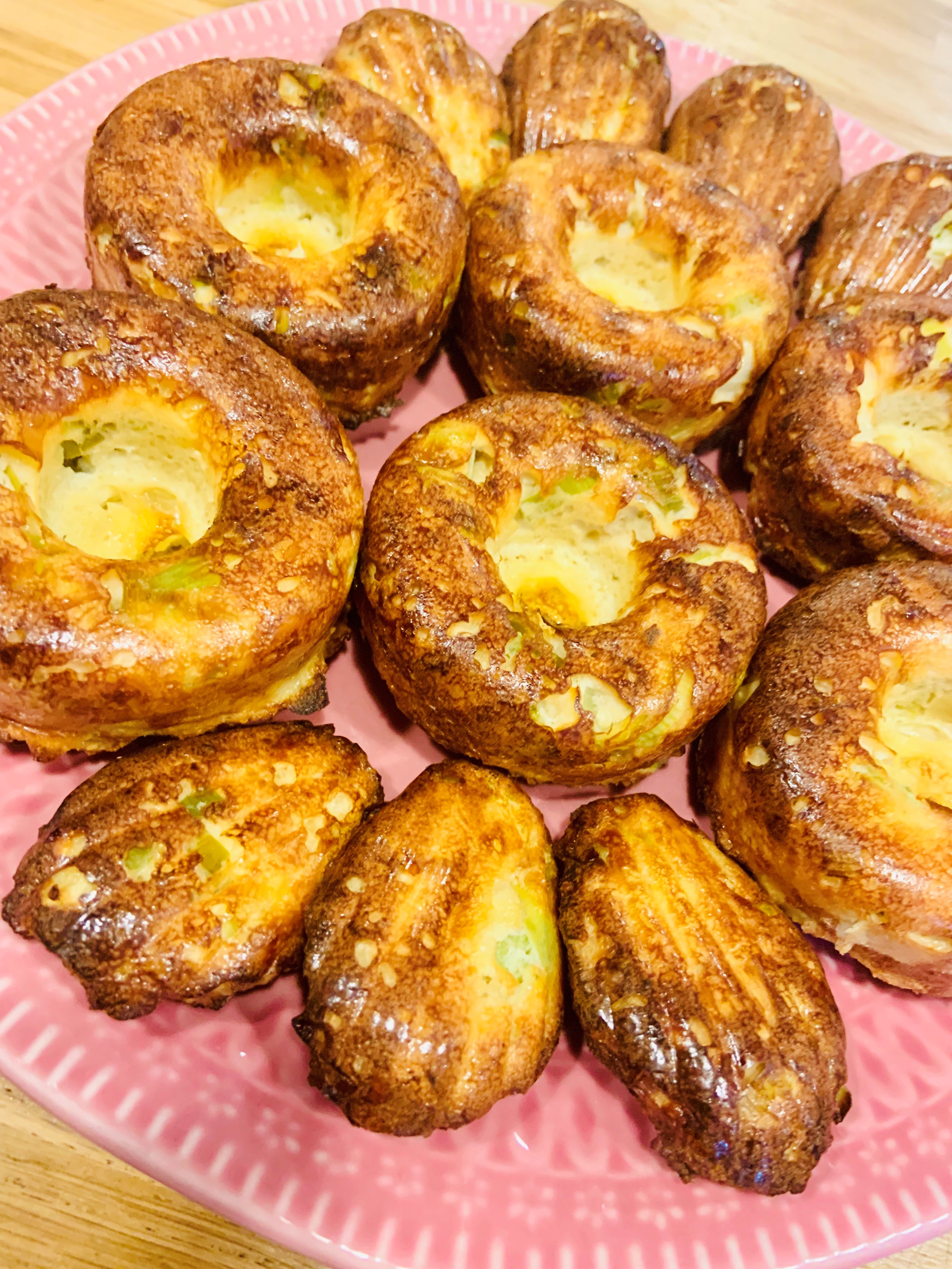 muffins poireaux oignons keto